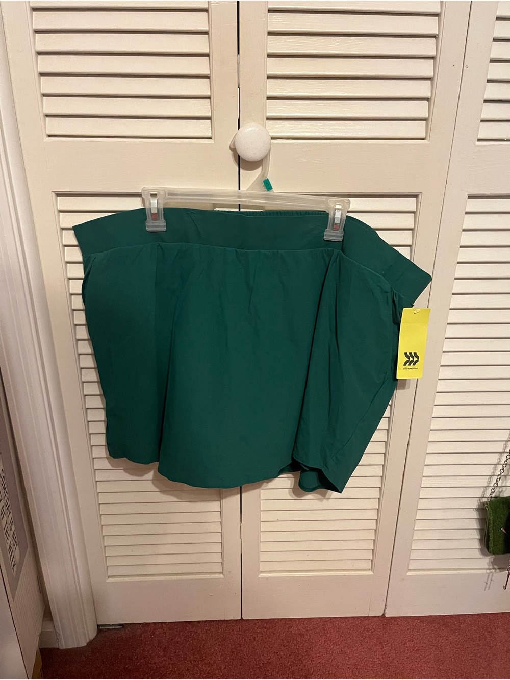 NWT Target All in Motion Dark Green Skort